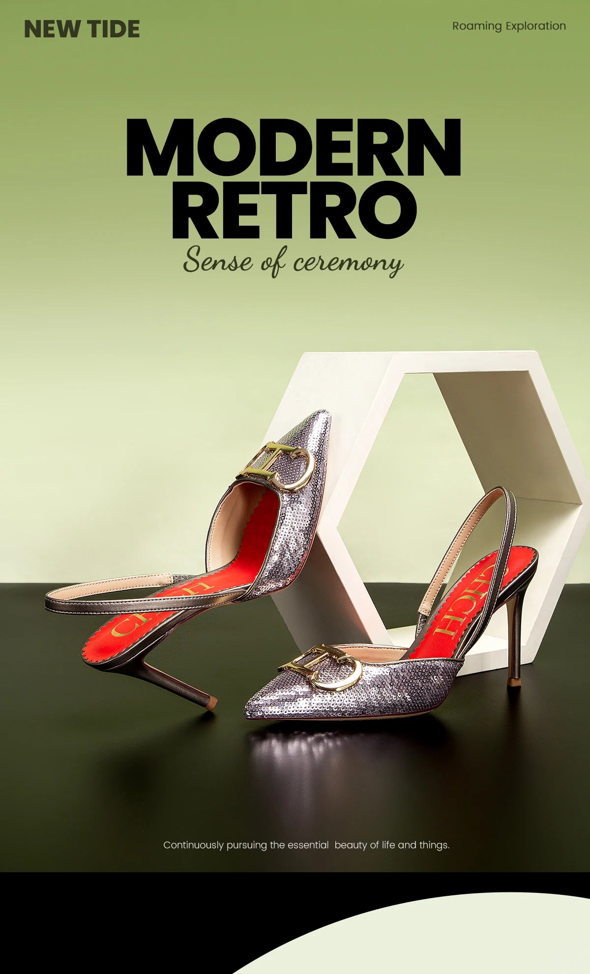 High heels luxury brand 2025 spring and summer new ladies shoes sexy girls party sandals