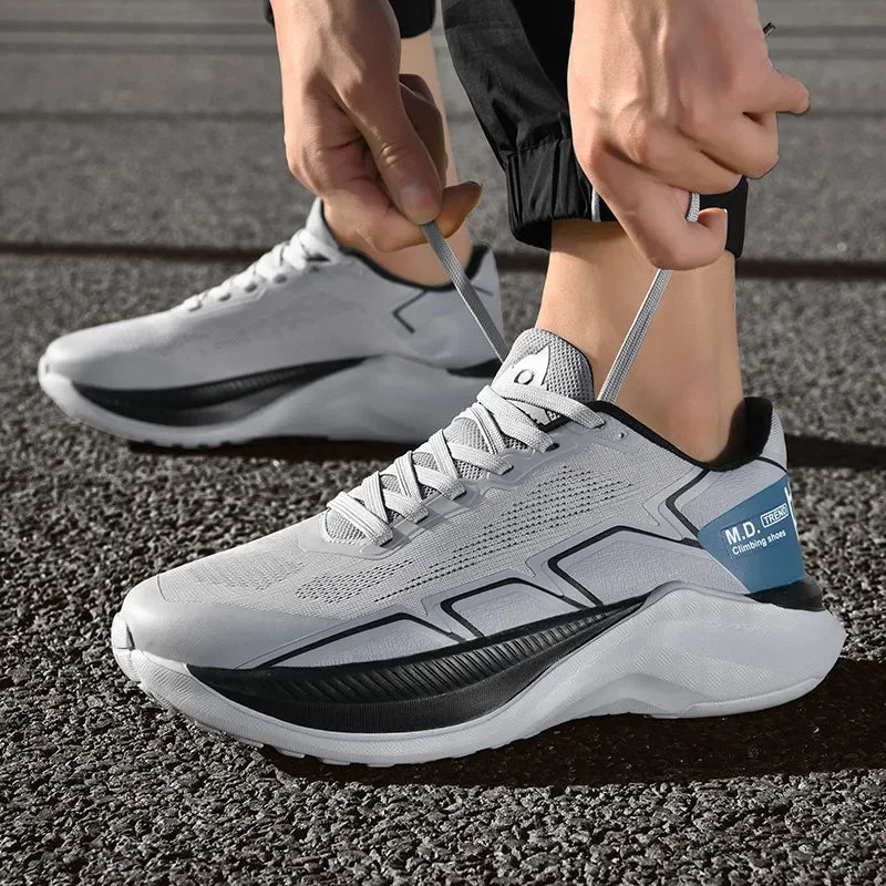 Running Shoes 2025 New White Sports Shoes for Men Man Sneakers Fashion Men Footwear Outdoor Non-slip Gym Wear Resistant Marathon