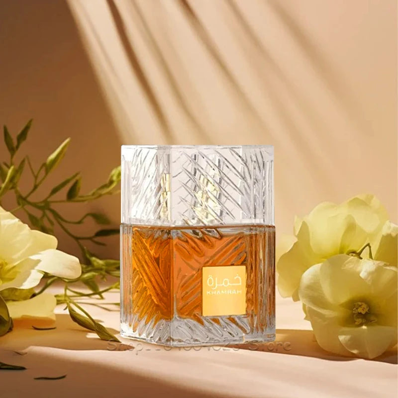 Lattafa Khamrah 香水淡香水噴霧原始阿拉伯香水芳香辛辣香水女士男士晚裝