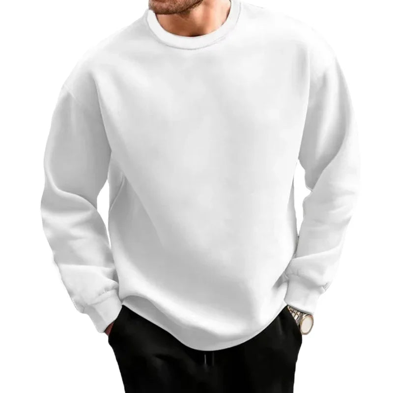 New in Mens Tracksuit O Neck Sweatshirt Sweatpants 2 Pcs Set Casual Jogging Pullover Pants Man Clothing Fall Popular Streetwear