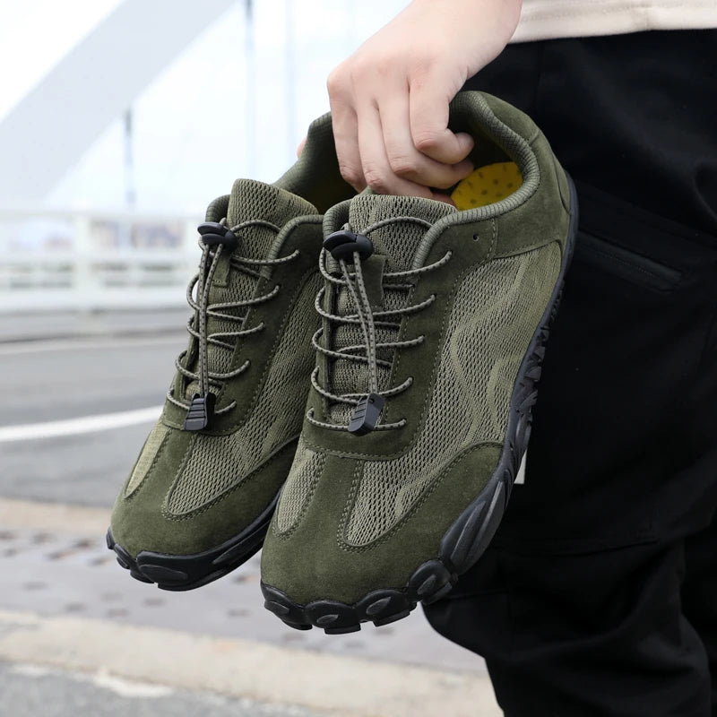 Wide Fit Sneakers for Men and Women Zero Drop Barefoot Shoes with Elastic Band for Beach Hiking and Daily Wear