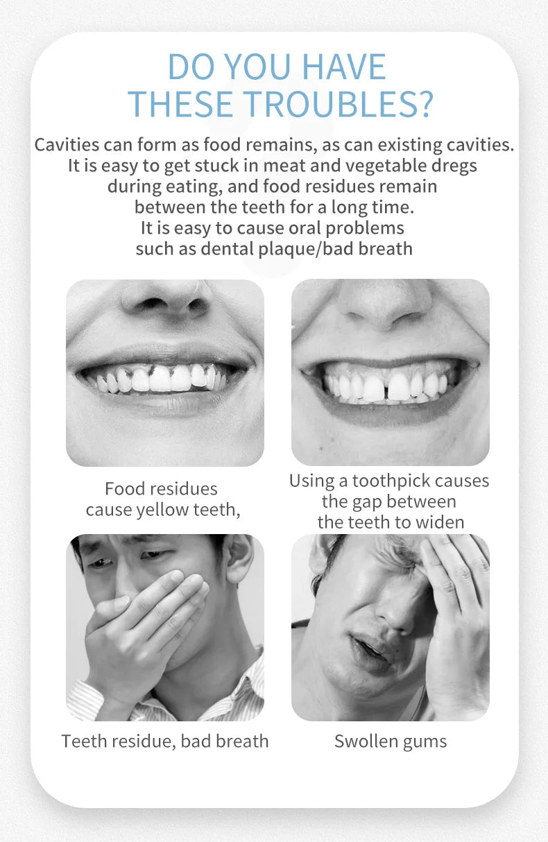 150/300pcs Dental Floss Picks Toothpicks With Thread fil dentairehilo dental flosser Tooth Threads Teeth Cleaning Oral health