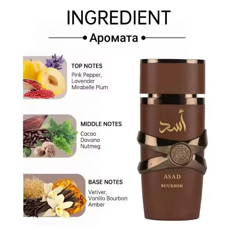 35ML/100ML 男士阿拉伯香水淡香水噴霧持久留香高品質中性費洛蒙阿拉伯男士香水