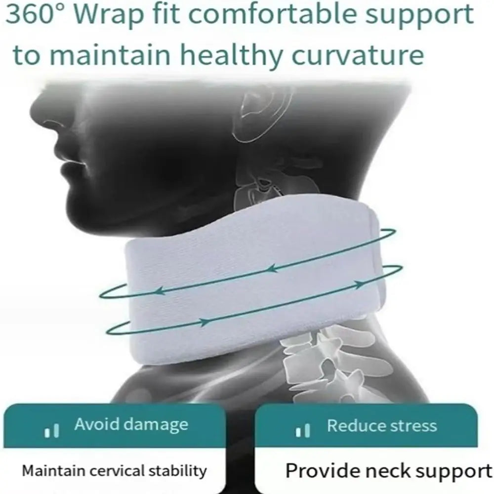 2024 New Cervicorrect Neck Brace Anti Snore Neck Brace for Sleeping Soft Neck Brace for Neck Pain and Support