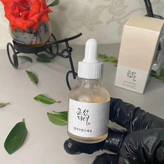 大米菸鹼醯胺精華防曬精華油清爽爽膚水保濕霜人參油爽膚水女士保養品