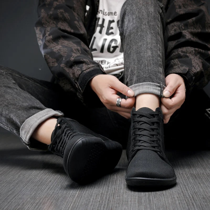 Unisex Wider Shoes Woman Shoes Men Camouflage Man Barefoot Wide-toed Shoes Mesh Loafers Brand Dad's Loafers Lady Soft Boots