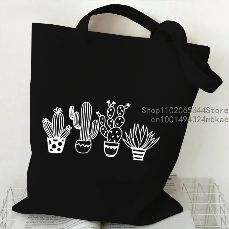 Vintage Radish Canvas Tote Bag Women Gardening Lover Beach Shoulder Bag Funny Phytology Travel Shopping Bags Plant Style Handbag