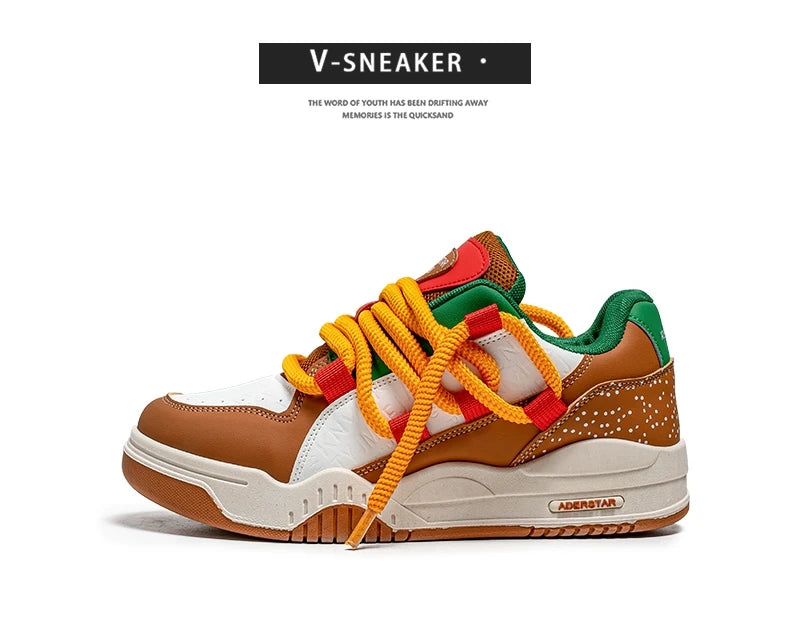 2024 Fashion Men's Casual Sneakers Platform Shoes Size 46 Comfortable Chunky Designer Skateboard Shoes for Men zapatillas hombre