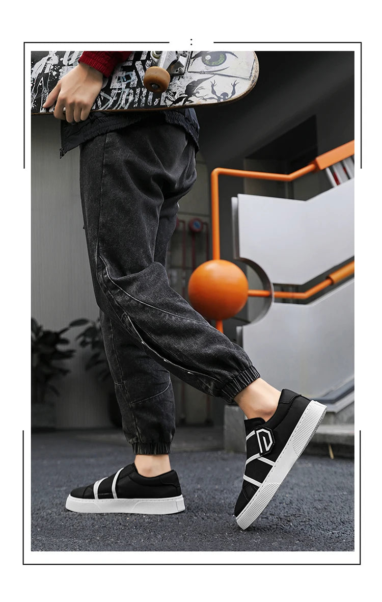 2024 Autum Couple's Concise Comforta Bleoutdoor Shoes Fashion Men Casual Thick Bottom Shoes Men's Breathable Vulcanized Shoes