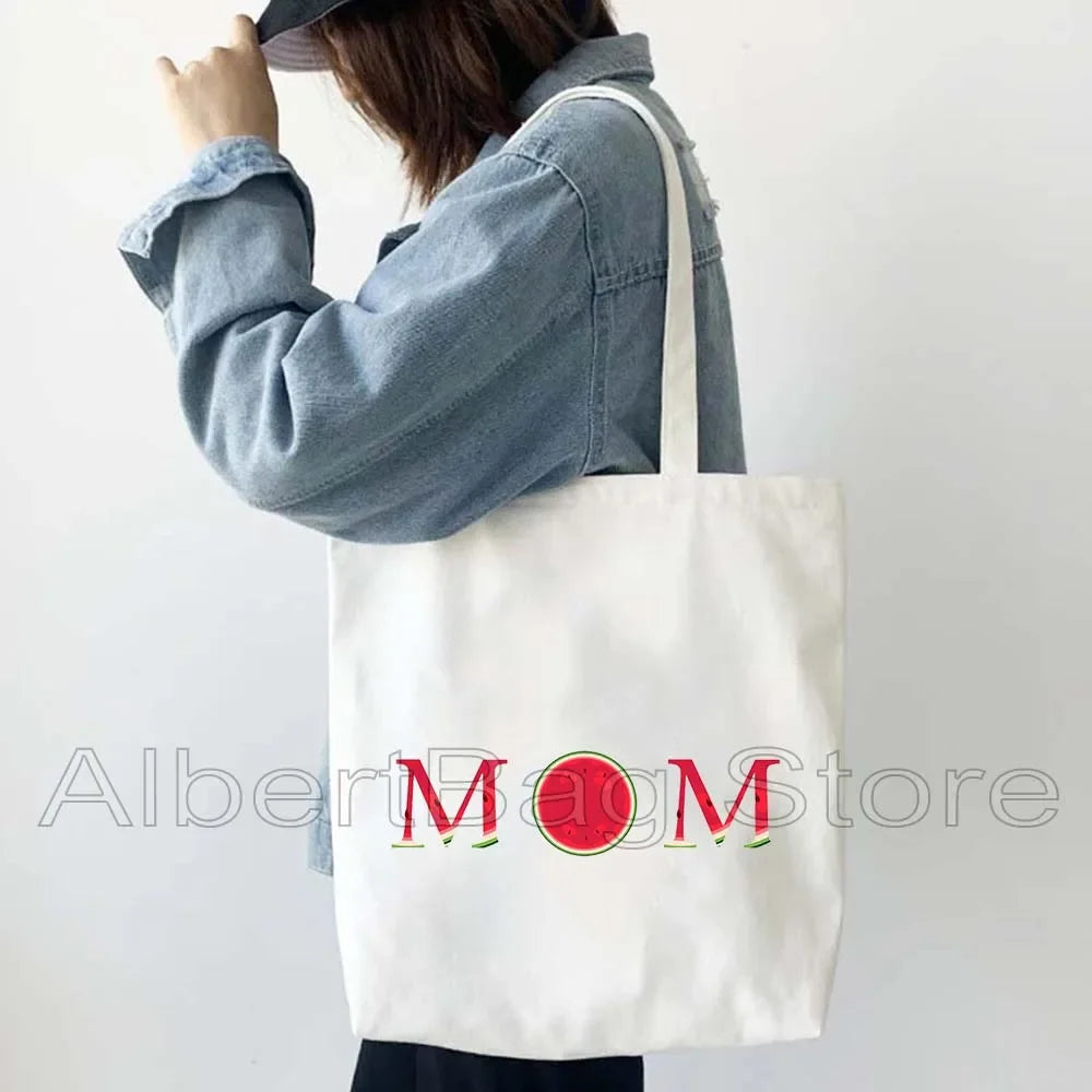 Peace Gifts Al Aqsa Keffiyeh Canvas Tote Bags Olive Tree Jerusalem Dome of The Rock Shopping Fashion Shoulder Organizer Handbag