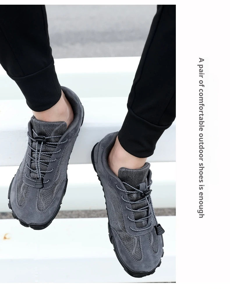 Wide Fit Sneakers for Men and Women Zero Drop Barefoot Shoes with Elastic Band for Beach Hiking and Daily Wear