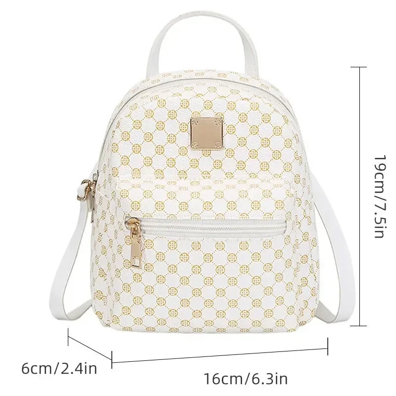 Women Student Backpack Fashion School Bags Female Daily Shopping Girl Backpacks Schoolbags designer backpack