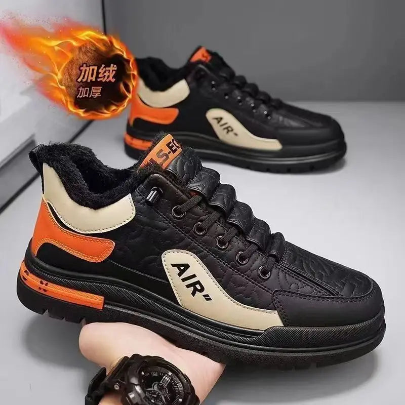 2025 New Shoes for Men Comfortable Lace Up Flat Men's Casual Shoes Outdoor Men's Sneakers Fashion Sport Vulcanized Shoes Male