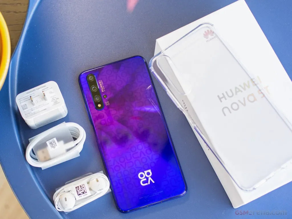 HUAWEI Nova 5T Smartphones Android Google Play Store 48MP Camera 6.26 inch 128GB 256GB ROM Mobile phones 4G Network Cell phone