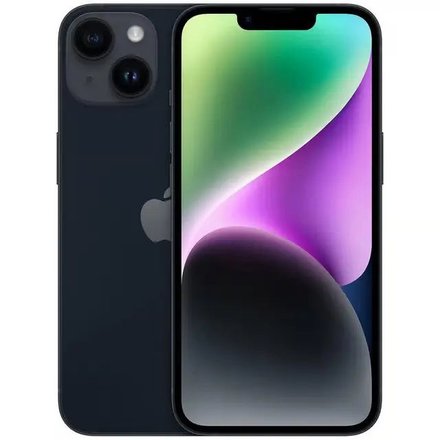 Refurbished phone APPLE iPhone 14 128GO 256GO 512go unlock smartphone inches, six cores, i0S A15.6GBRAM,12MP