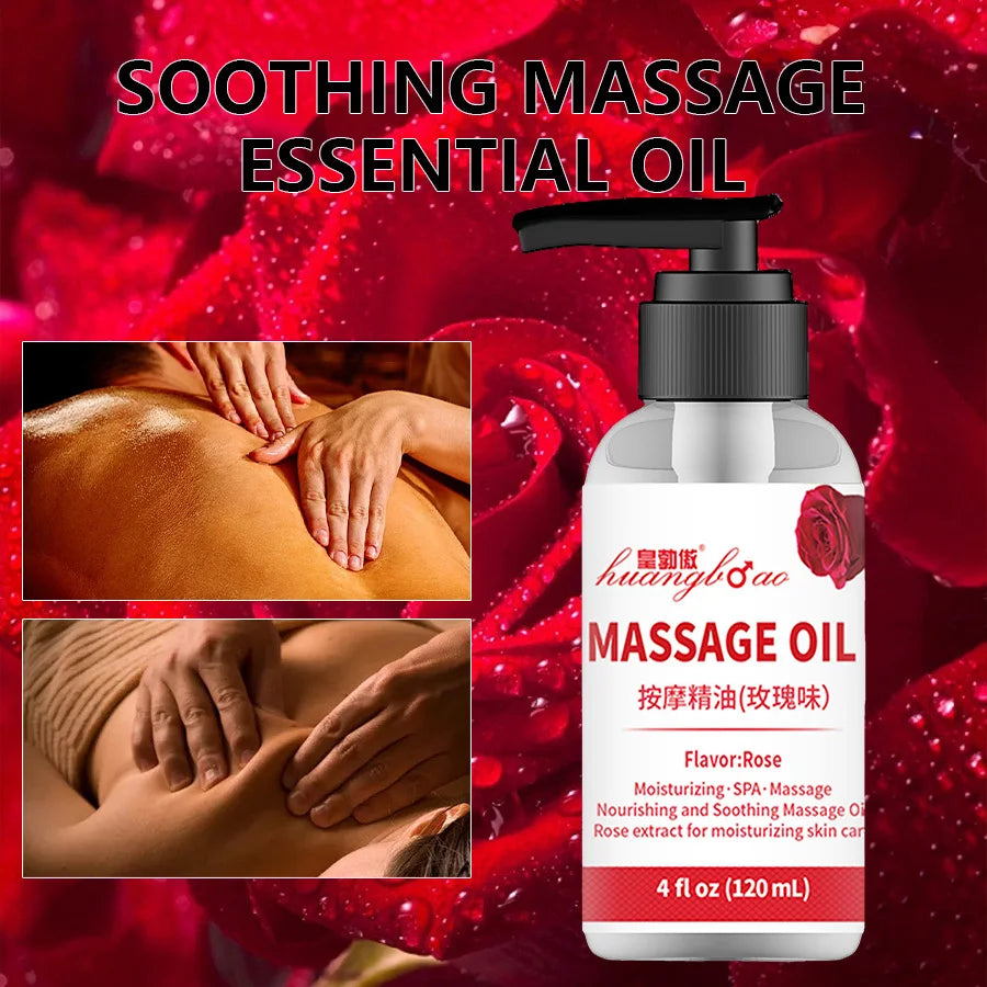 120ml Natural Organic Botanical oil massage Face and Body Oil Relaxing Moisturizing Hydrating Best Skincare Control Product