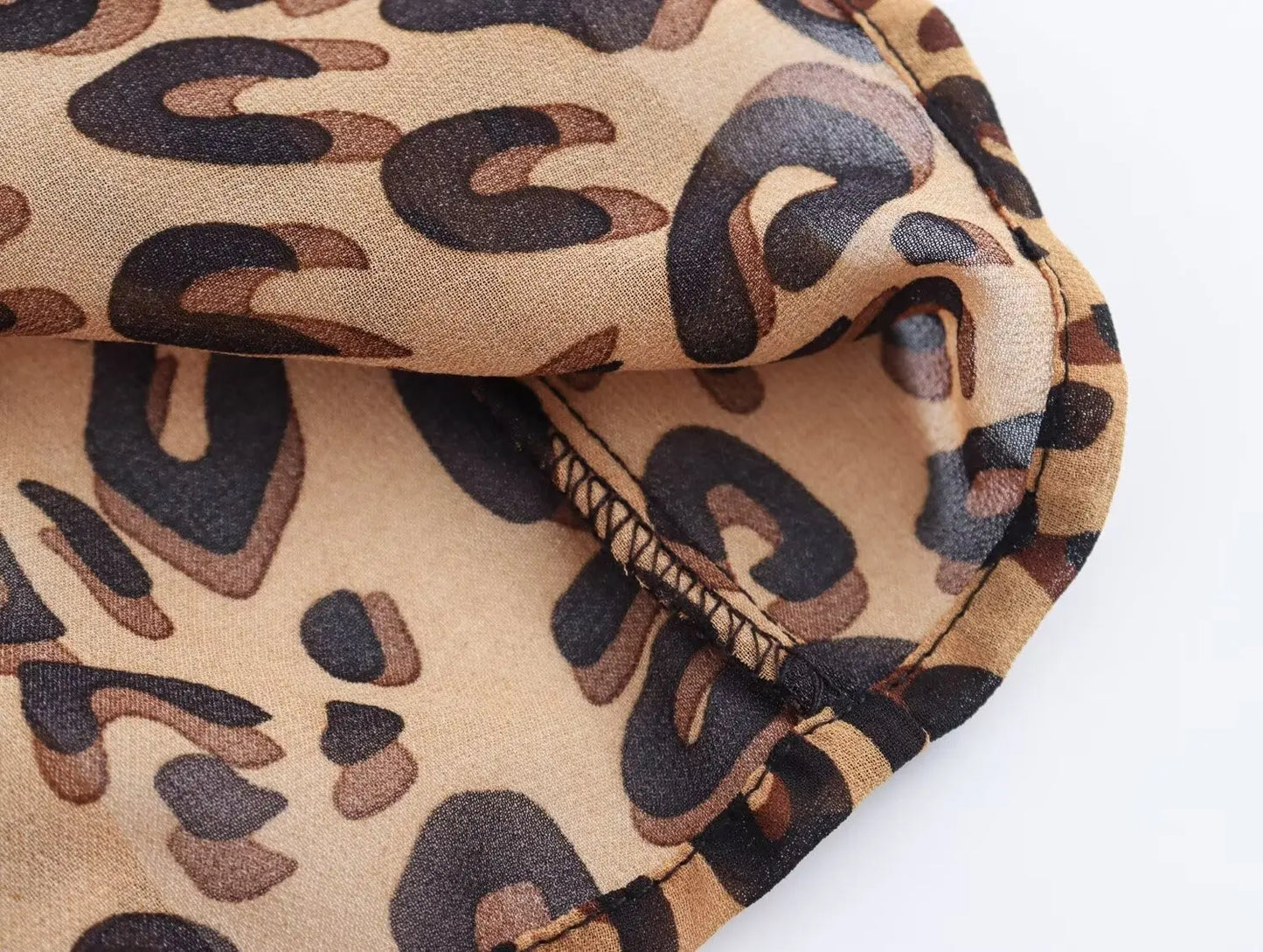 European and American style women's clothing new 2024 fashion retro leopard print long slim temperament dress