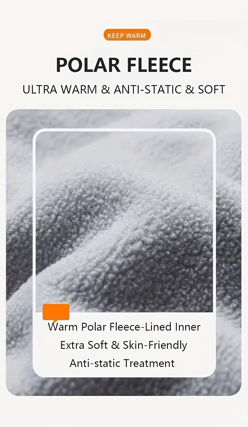 Women's Waterproof Hooded Jacket With Polar Fleece Lining - Windproof And Warm Outerwear For Outdoor Activities