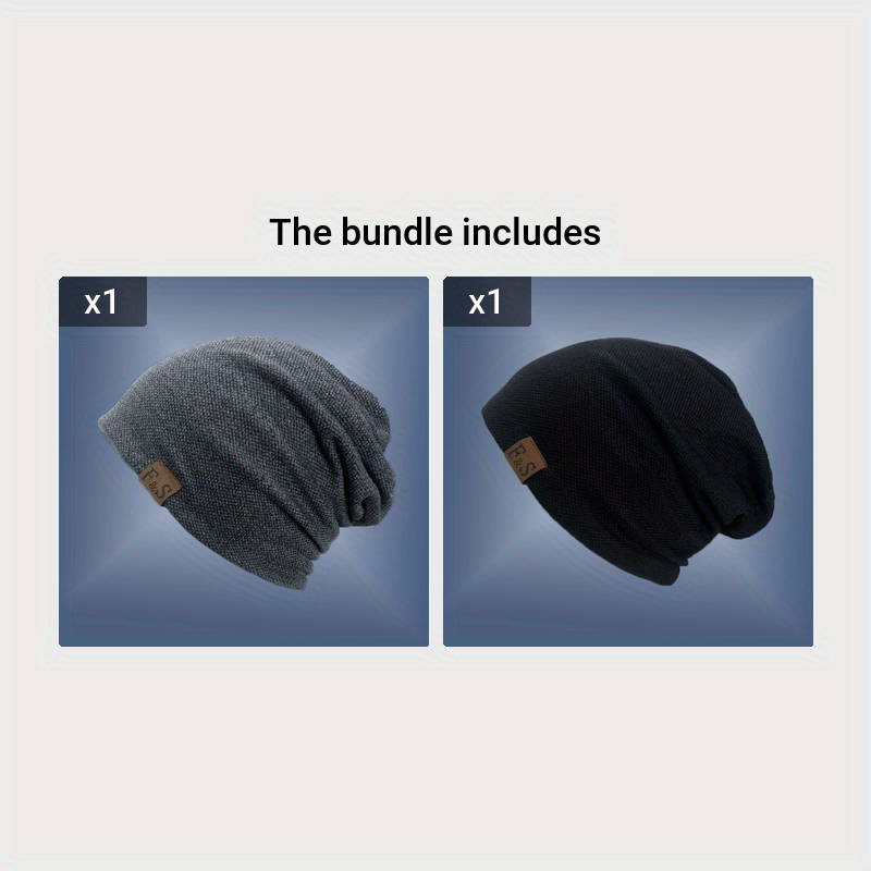 Slouch Beanie For Men Women Summer Winter Long And Oversized Cap Man Unisex