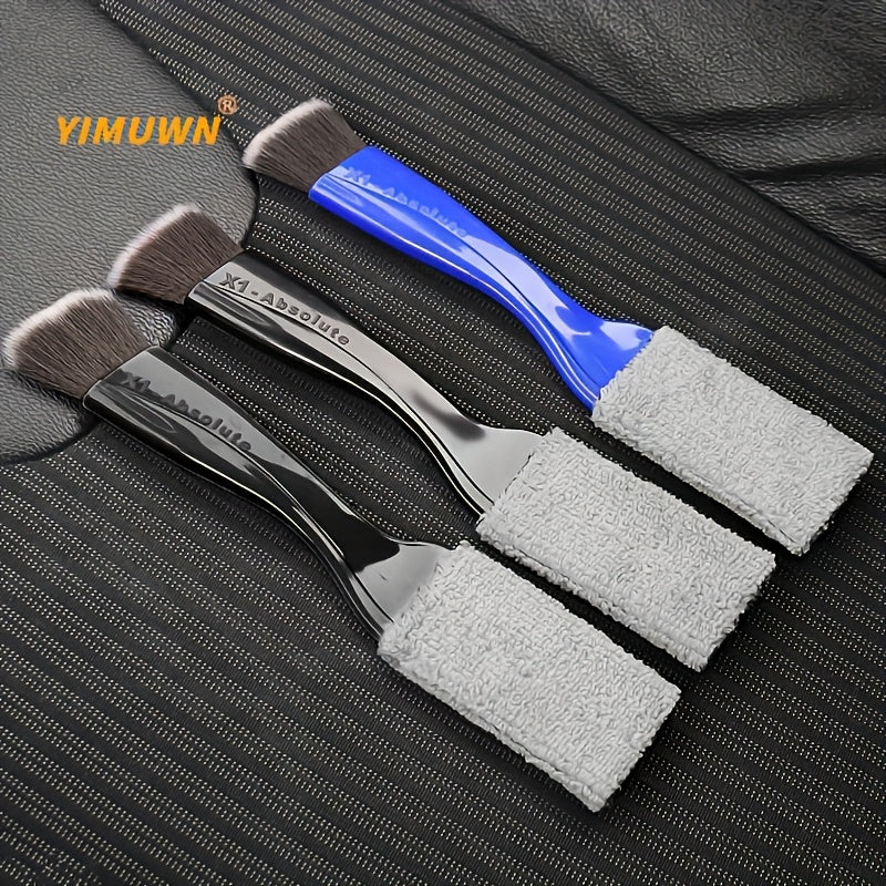 Effortlessly Clean Your Car's Interior with this Soft Brush Air Conditioner Cleaning Tool -  Soft Bristles - For All Car Models - Suitable for Regular Car Maintenance - Great Gift for Car Enthusiasts