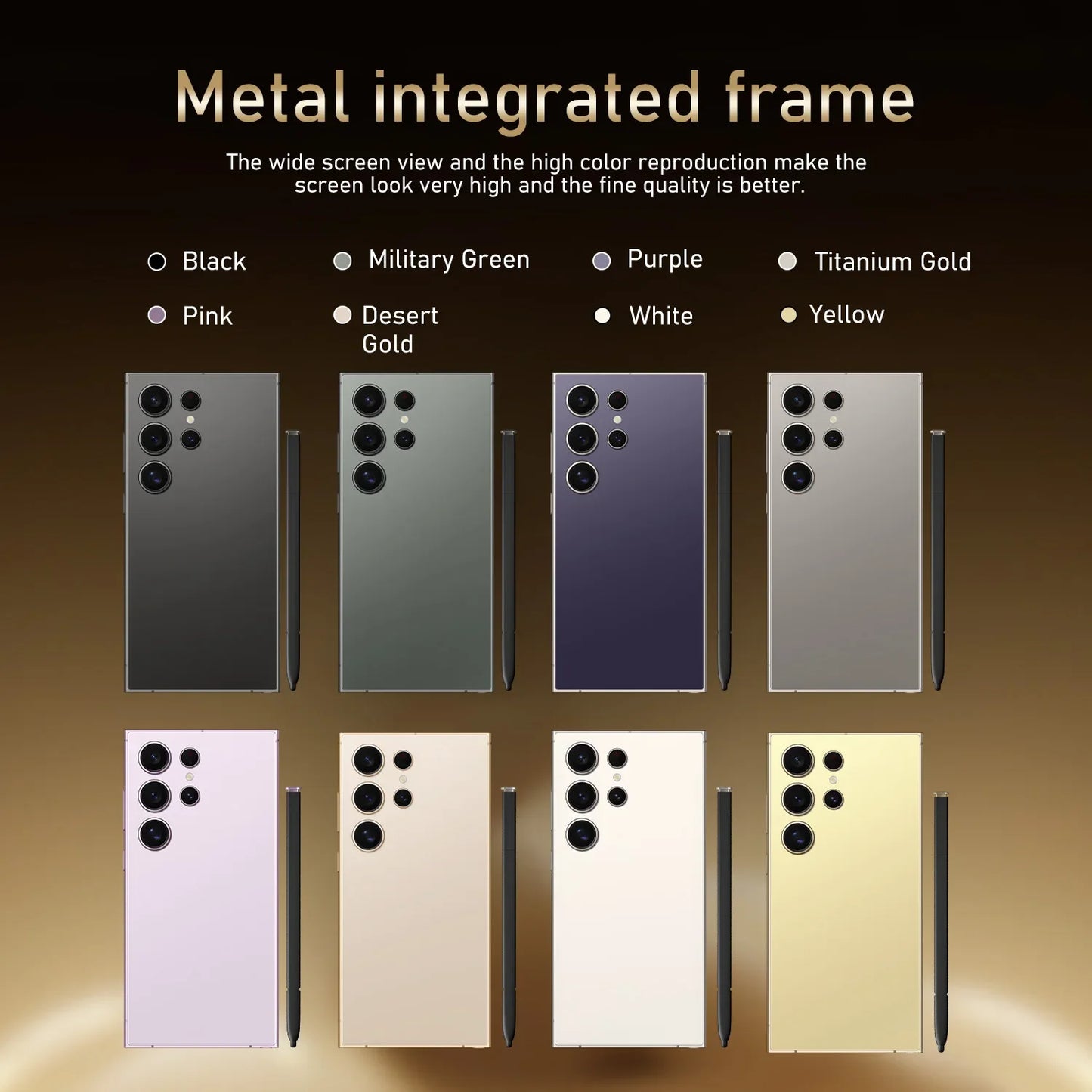 HOT 2025 new S25 Ultra original intelligent 5G dual card dual standby Android 14 system global version 8000mAh battery