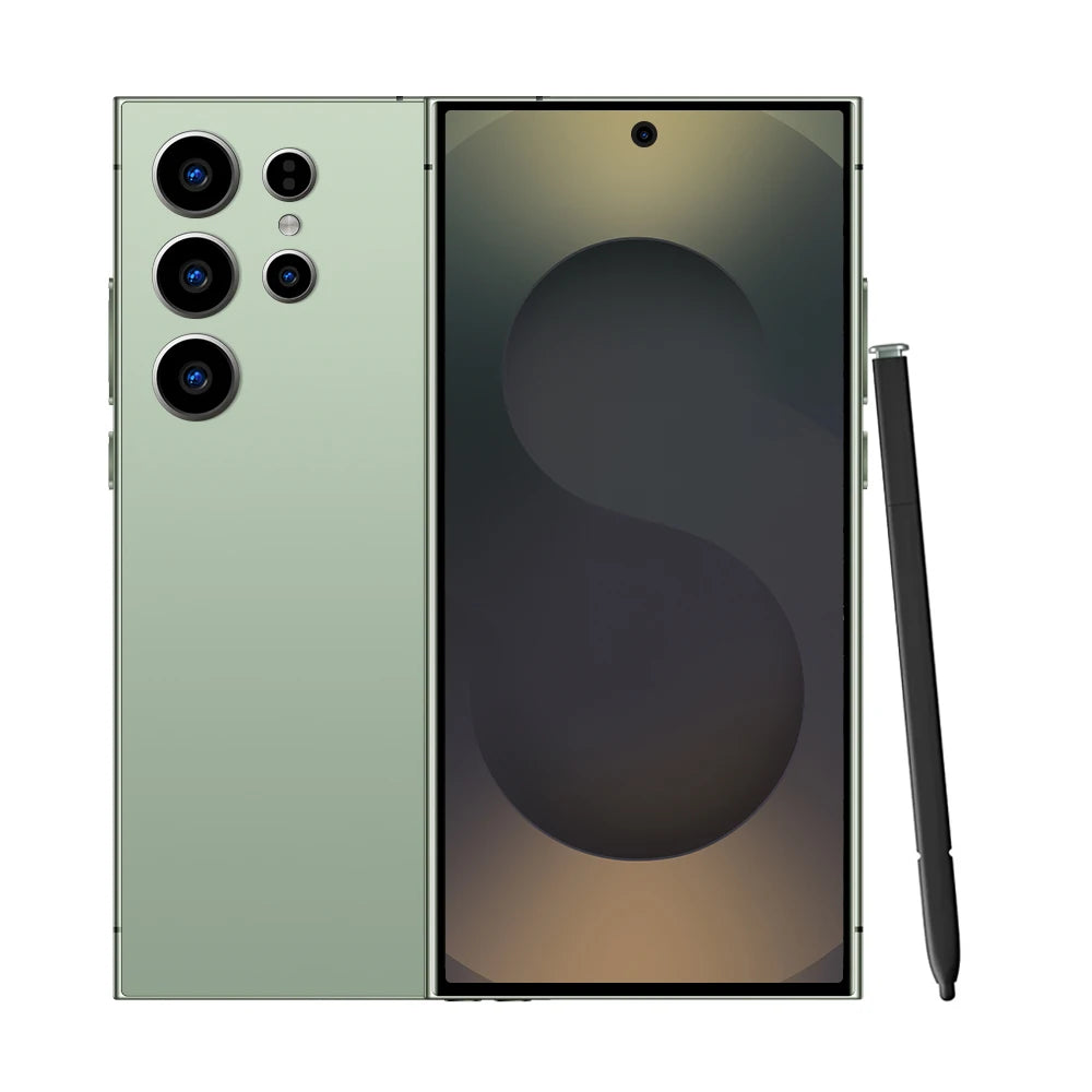 HOT 2025 nouveau S25 Ultra original intelligent 5G double carte double veille Android 14 système version mondiale batterie 8000mAh