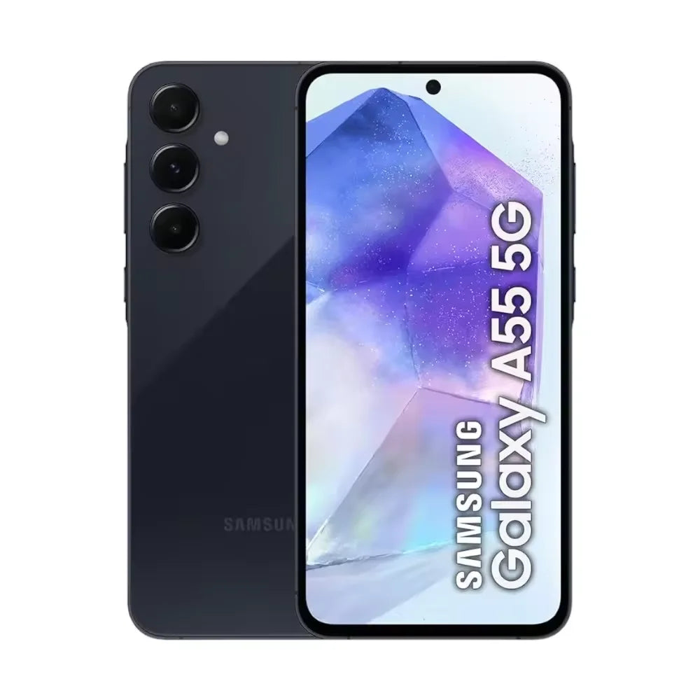 Samsung Galaxy A55 5G Smartphone Exynos 1480 50MP Camera 6.6" FHD+ Super AMOLED 120Hz Display 25W 5000mAh Battery Cellphone