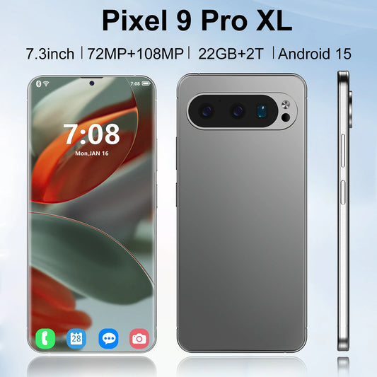 Global Version Original Pixel 9 Pro XL Smartphone 7.3 FHD 22G 2TB 8800mAh 78+108MP 4/5G Android Network Phone Unlocked