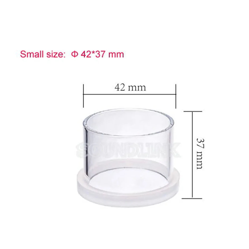Casting Ring Cup Agar Dumplicating Making Negative Mold for Custom Hearing Aid Earplug and In-Ear Monitor