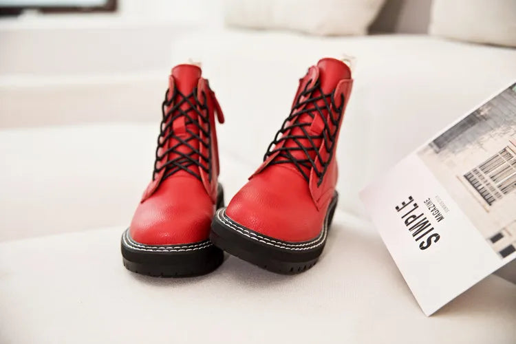 DIMANYU Women Ankle Boots2025 New Genuine Leather Winter Thick With Fur Ladies Short Boots Motorcycle Martn Boots Women