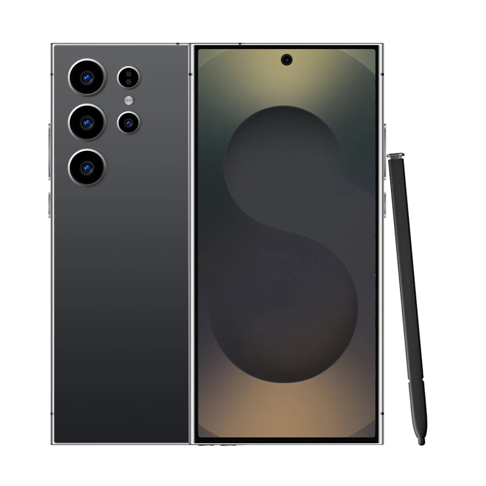 HOT 2025 nouveau S25 Ultra original intelligent 5G double carte double veille Android 14 système version mondiale batterie 8000mAh