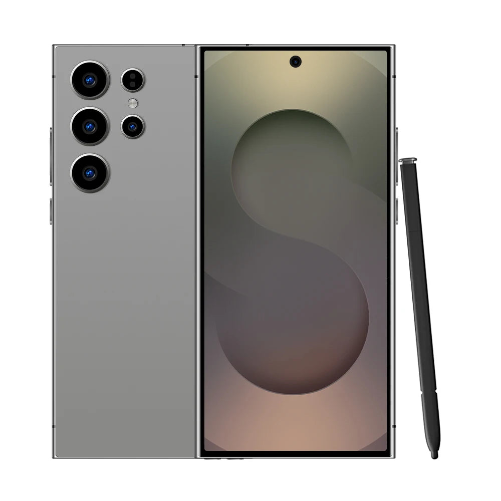 HOT 2025 nouveau S25 Ultra original intelligent 5G double carte double veille Android 14 système version mondiale batterie 8000mAh