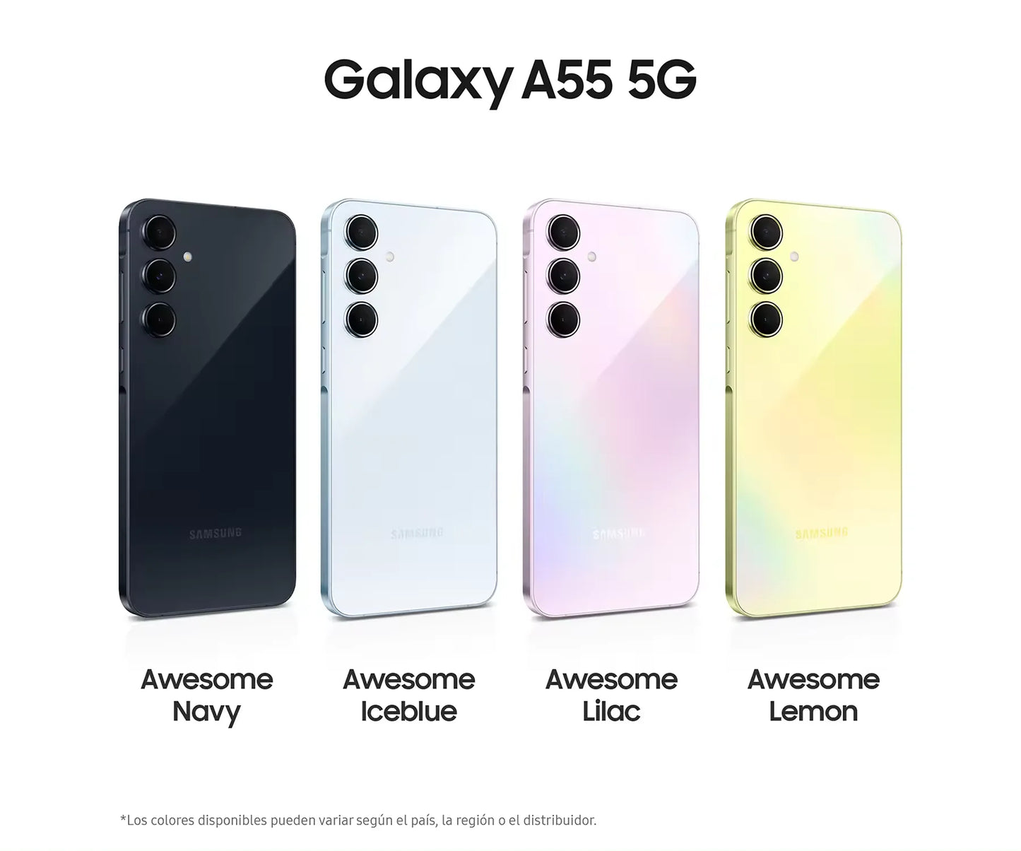 Samsung Galaxy A55 5G Smartphone Exynos 1480 50MP Camera 6.6" FHD+ Super AMOLED 120Hz Display 25W 5000mAh Battery Cellphone
