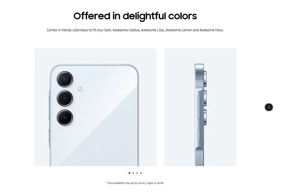 Samsung Galaxy A55 5G Smartphone Exynos 1480 50MP Camera 6.6" FHD+ Super AMOLED 120Hz Display 25W 5000mAh Battery Cellphone