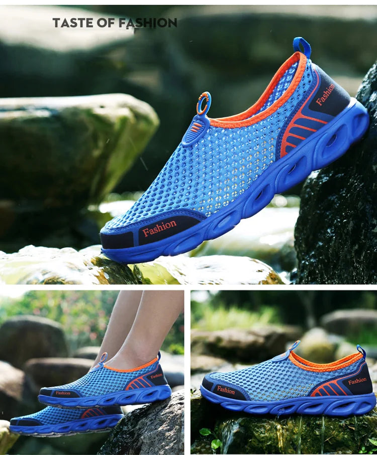 Summer women shoes Casual Shoes Slip-On Flats Female Breathable Zapatillas Water Sneakers  Shoes Woman zapatos de mujer