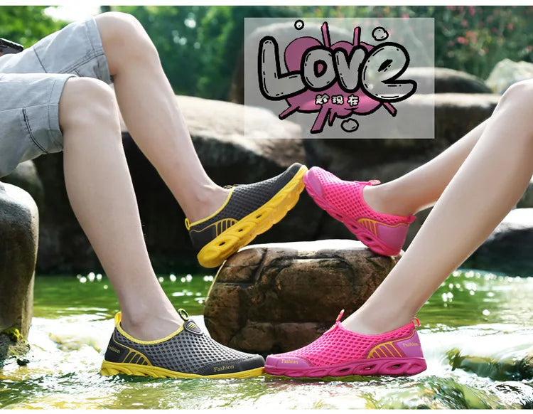 Summer women shoes Casual Shoes Slip-On Flats Female Breathable Zapatillas Water Sneakers  Shoes Woman zapatos de mujer