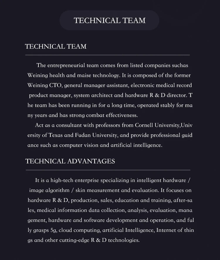 Q1 3D AI Facial Skin Analyzer Detection Skin Problem Diagnosis 8 Spectrum Professional Analysis Beauty Salon Equipment