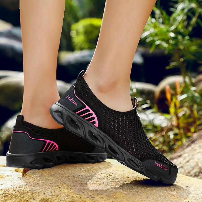 Summer women shoes Casual Shoes Slip-On Flats Female Breathable Zapatillas Water Sneakers  Shoes Woman zapatos de mujer