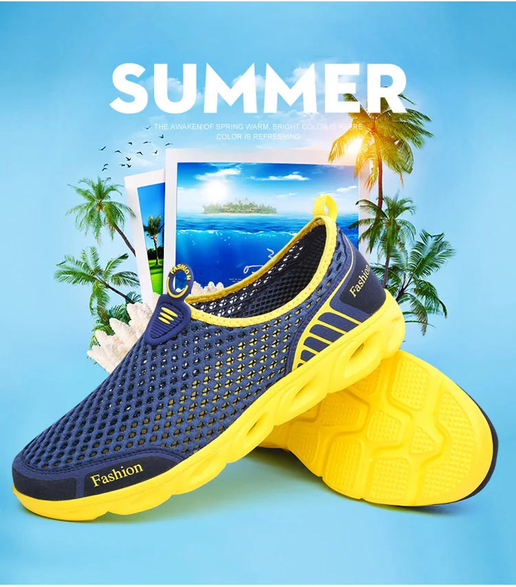 Summer women shoes Casual Shoes Slip-On Flats Female Breathable Zapatillas Water Sneakers  Shoes Woman zapatos de mujer