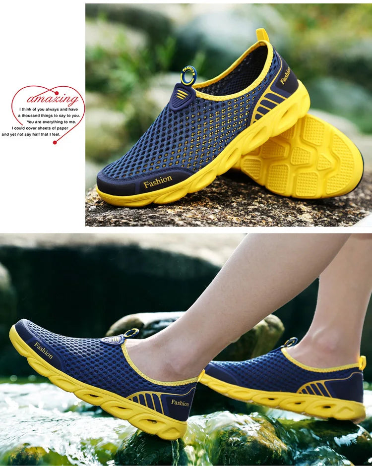 Summer women shoes Casual Shoes Slip-On Flats Female Breathable Zapatillas Water Sneakers  Shoes Woman zapatos de mujer