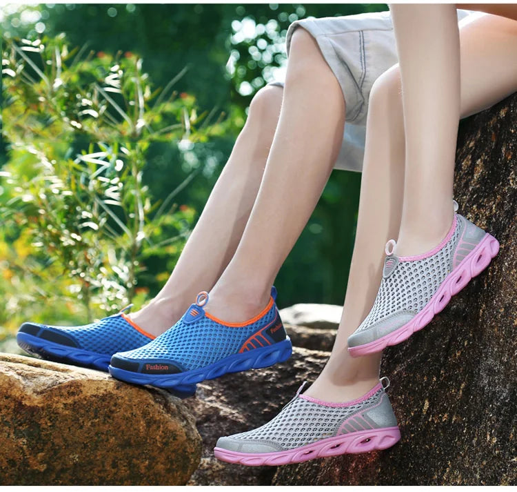 Summer women shoes Casual Shoes Slip-On Flats Female Breathable Zapatillas Water Sneakers  Shoes Woman zapatos de mujer