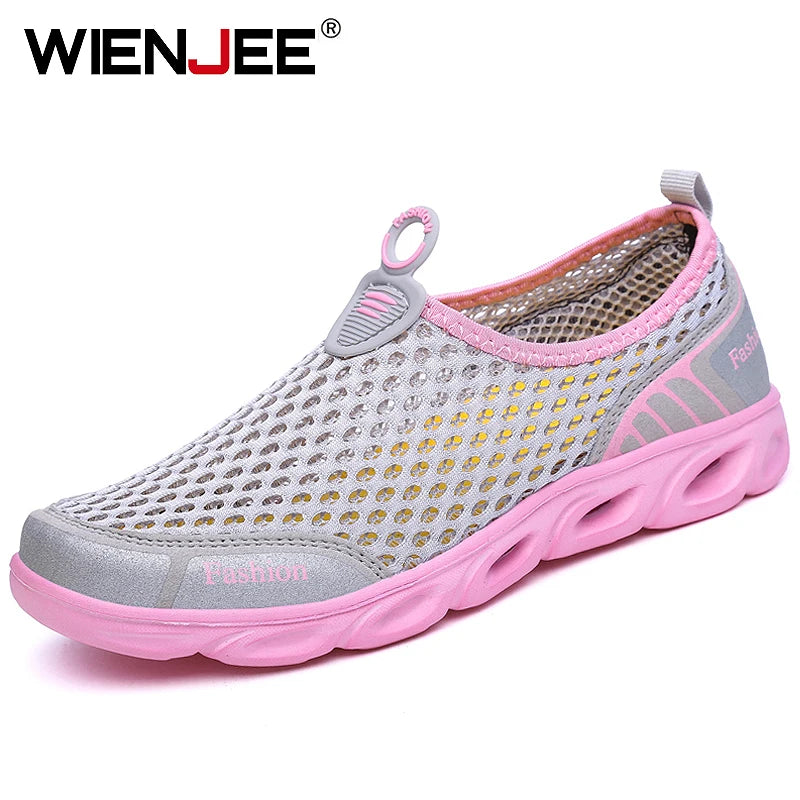 Summer women shoes Casual Shoes Slip-On Flats Female Breathable Zapatillas Water Sneakers  Shoes Woman zapatos de mujer