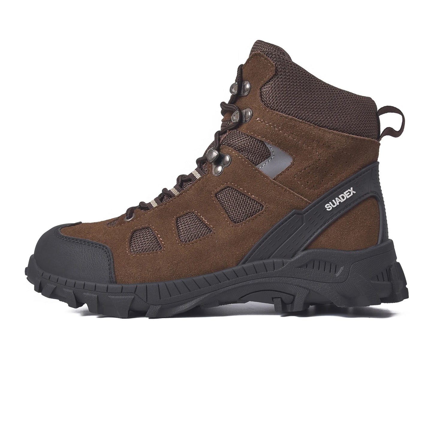 SUADEX Men Work Safety Boots Men Anti-smashing Industrial Work Shoes Anti-sand Desert Boot Outdoor Ankle Footwear EUR Size 37-48