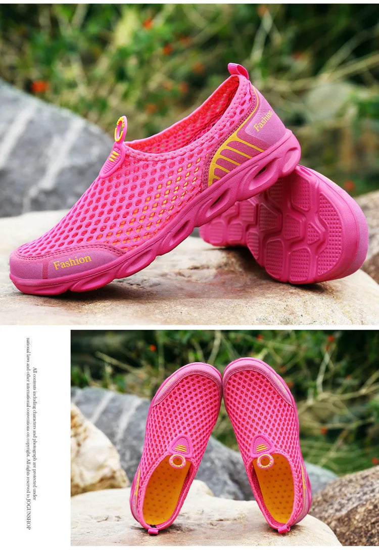 Summer women shoes Casual Shoes Slip-On Flats Female Breathable Zapatillas Water Sneakers  Shoes Woman zapatos de mujer