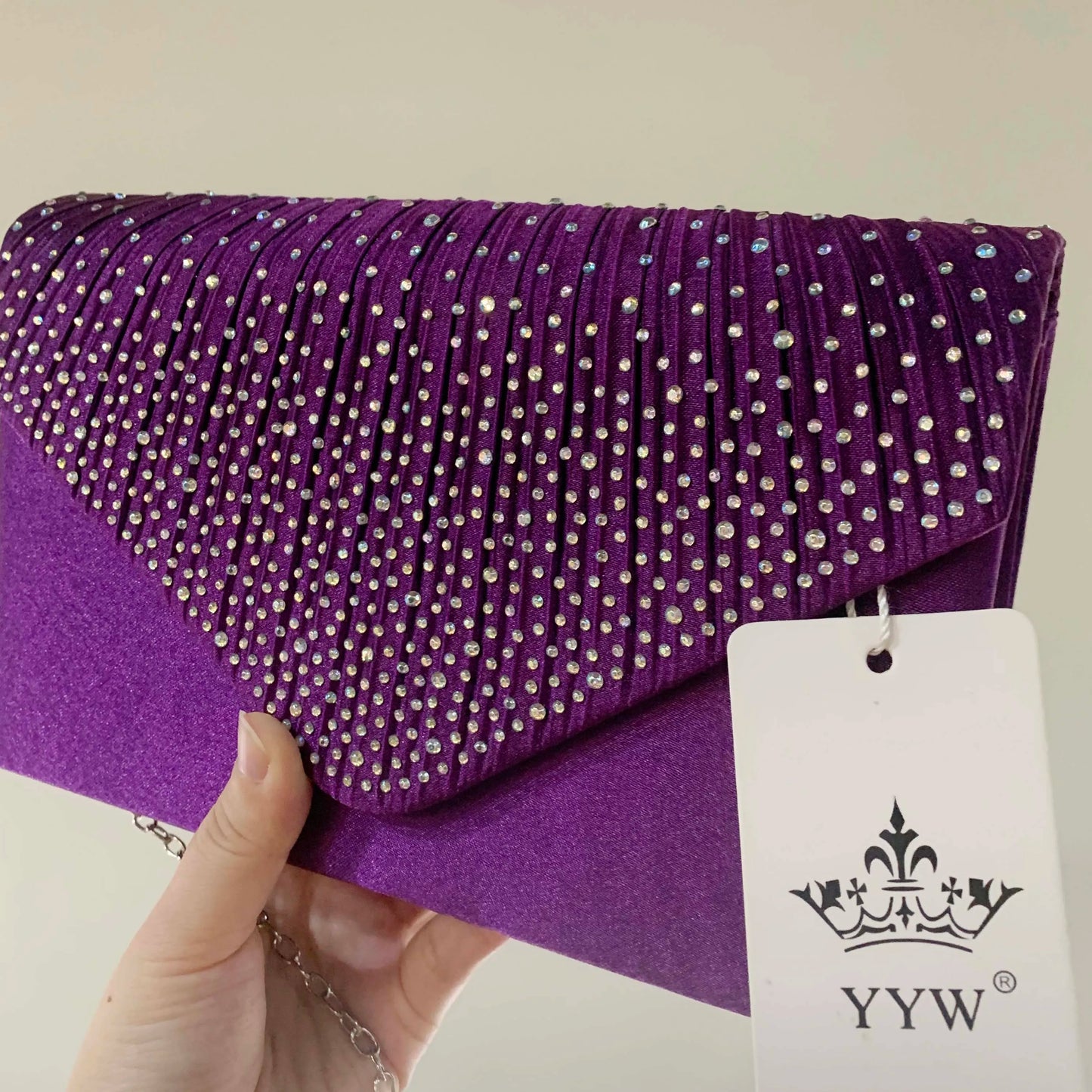 Purple Women Wedding Clutch Handbag Luxury PU Leather Bags Designed Clutch Purse 2024 Envelope Summer Clutches Evening Prom Bags