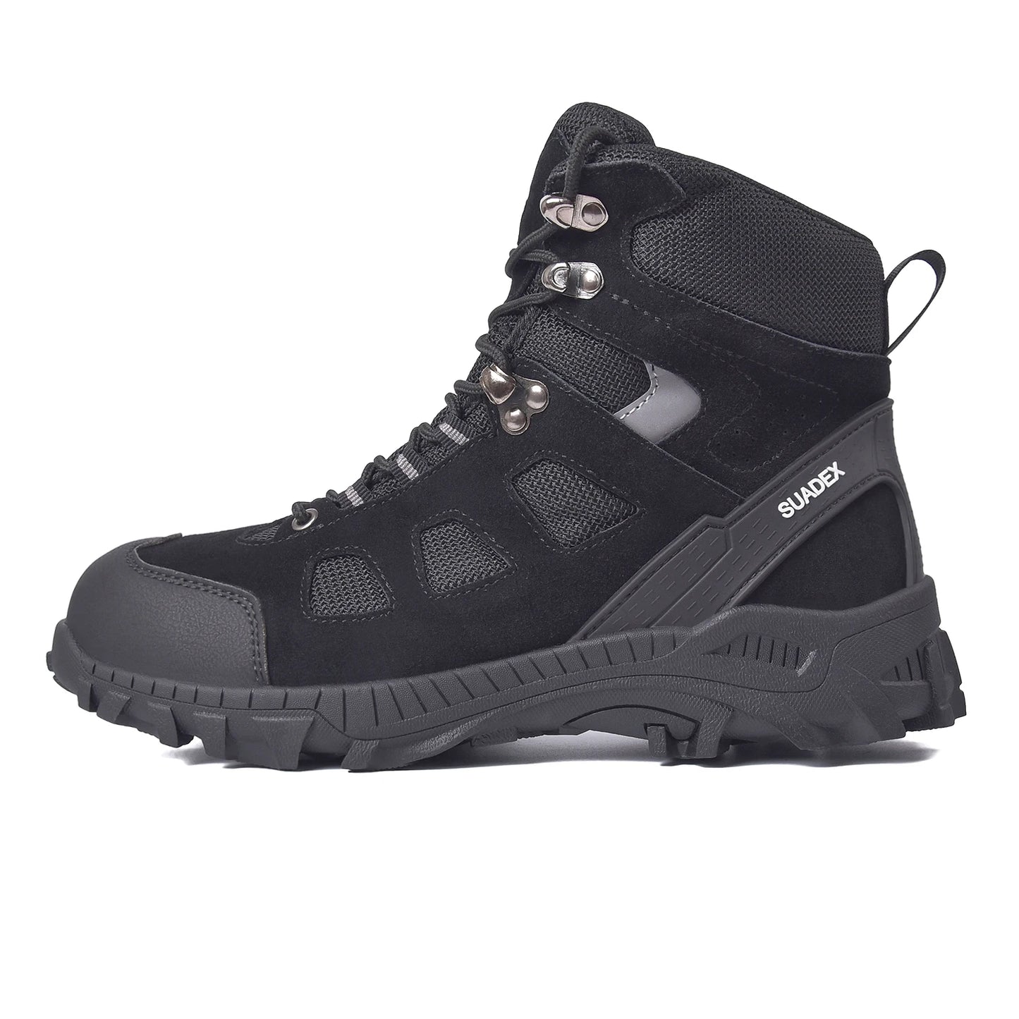 SUADEX Men Work Safety Boots Men Anti-smashing Industrial Work Shoes Anti-sand Desert Boot Outdoor Ankle Footwear EUR Size 37-48