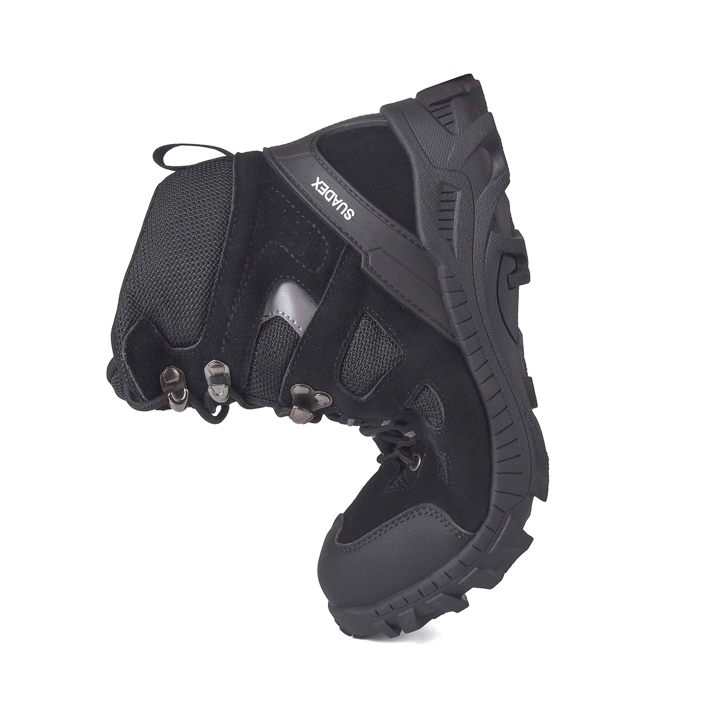 SUADEX Men Work Safety Boots Men Anti-smashing Industrial Work Shoes Anti-sand Desert Boot Outdoor Ankle Footwear EUR Size 37-48