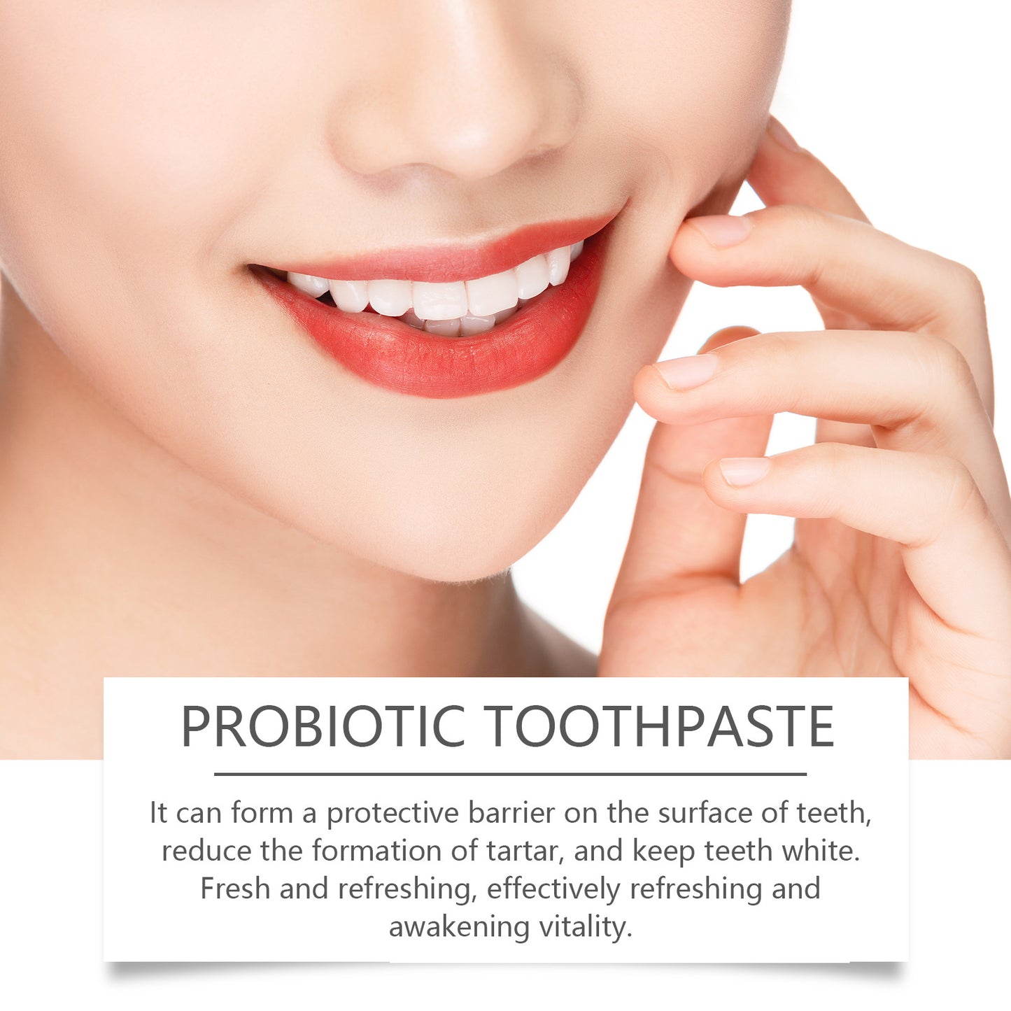 Sp-8 Probiotic Toothpaste Brightening Mint Fresh Breath Deep Cleaning Remove Plaque Stains Oral Hygiene Teeth Whiten Toothpaste