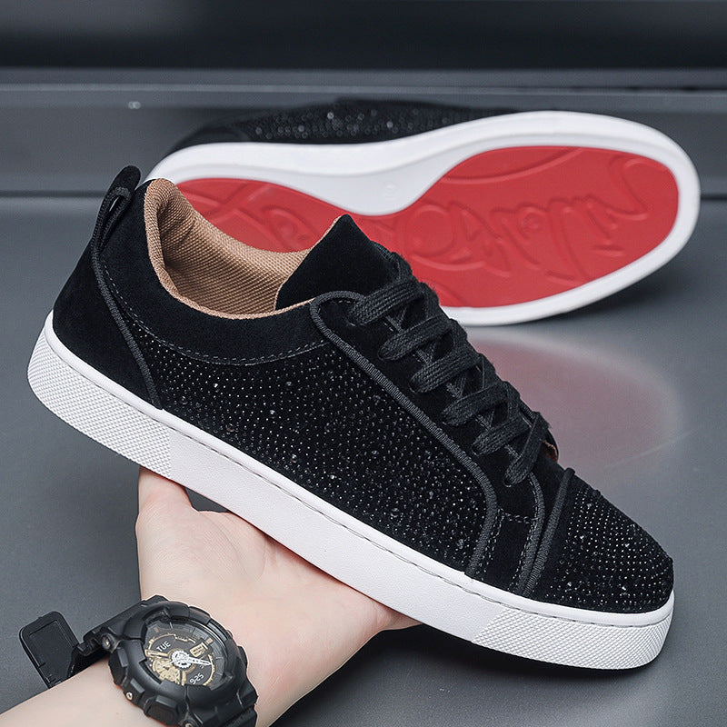 High Quality Mens Sneakers Non-slip Men Casual Shoes Fashion Outdoor Walking Shoe Designer Platform Shoes Lace-up Mens Shoes
