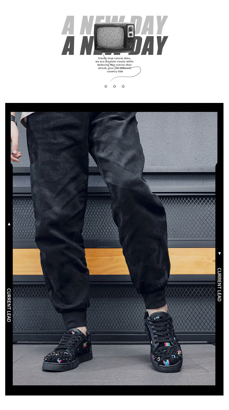 High Quality Mens Sneakers Non-slip Men Casual Shoes Fashion Outdoor Walking Shoe Designer Platform Shoes Lace-up Mens Shoes